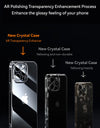 Case For iPhone 16 Pro Max Case Crystal Transparent PC Anti-Yellow Material Lens Protection Cover For iPhone 16 Pro Case
