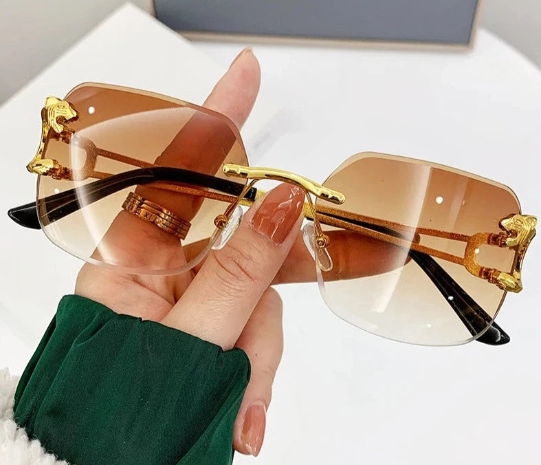 Square Sunglasses Women Luxury Sunglasses