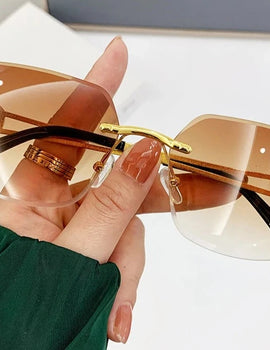 Square Sunglasses Women Luxury Sunglasses