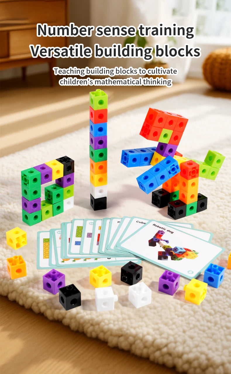 Rainbow Building Blocks for Maths and Creative Learning