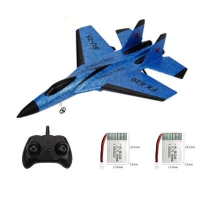 2.4G Radio Control Glider RC Foam Aircraft SU35 FX622 Plane Remote Control Fighter Plane Glider Airplane Boys Toys for Children