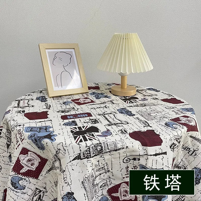 1M/2M/3M Factory spot supply printing canvas fabric, Handmade DIY sewing tent tablecloth, luggage and bags, home textile fabric