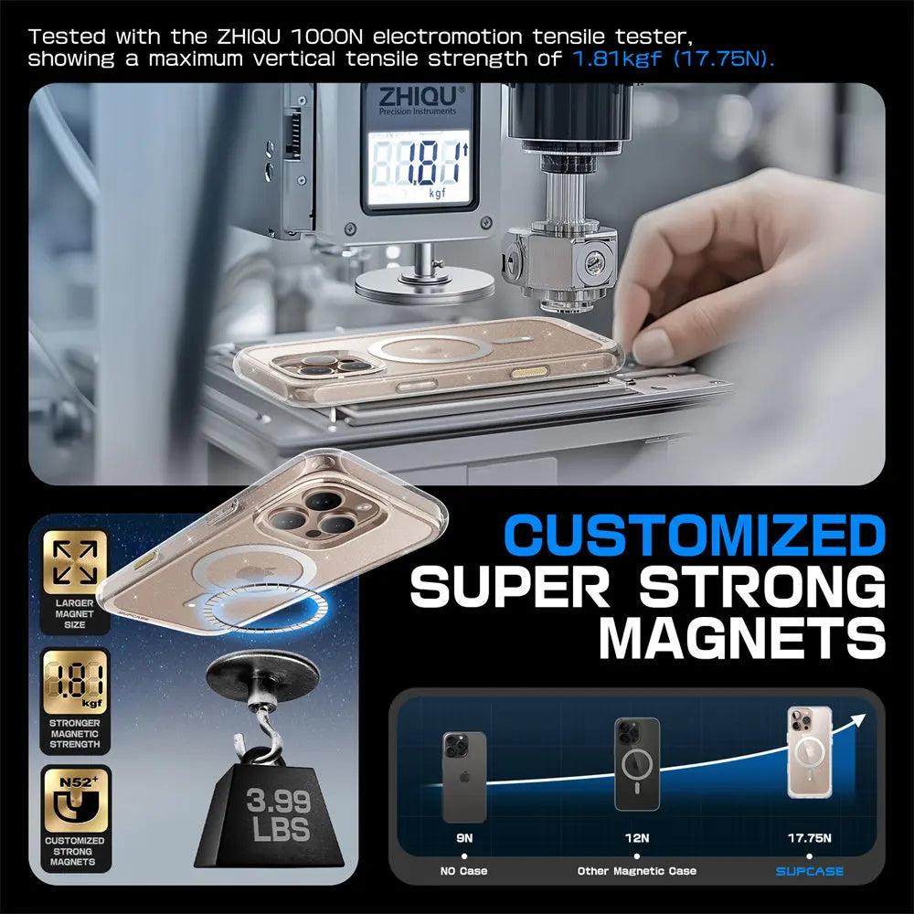 For iPhone 16 Pro Max Case with Camera Control Capture Button UB Mag Slim Shockproof  MagSafe Phone Case Cover