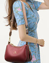 Cowhide Crossbody Bag  Straps Tote Lady Shoulder Bags Leather Messenger Bag