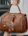 Handbags High Quality Leather Shoulder Bags Designer Solid Color Handbag