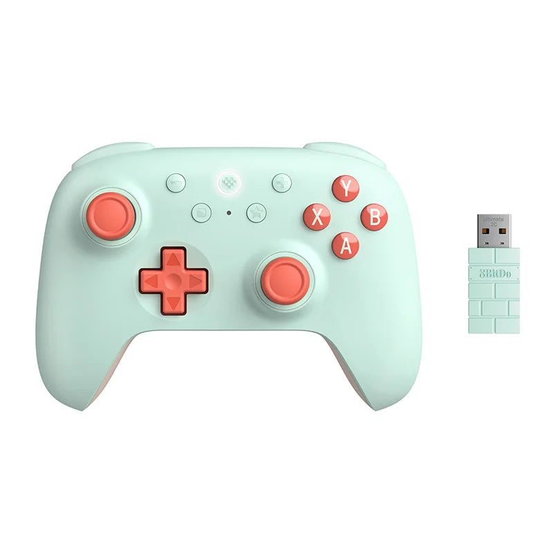 Wireless Gaming Controller with Hall Effect Joysticks and Triggers for PC and Android