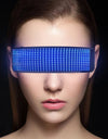 Bluetooth LED Luminous Glasses Prop For Party Bar Festival Performance DIY Shining Electronic Futuristic Eyewear