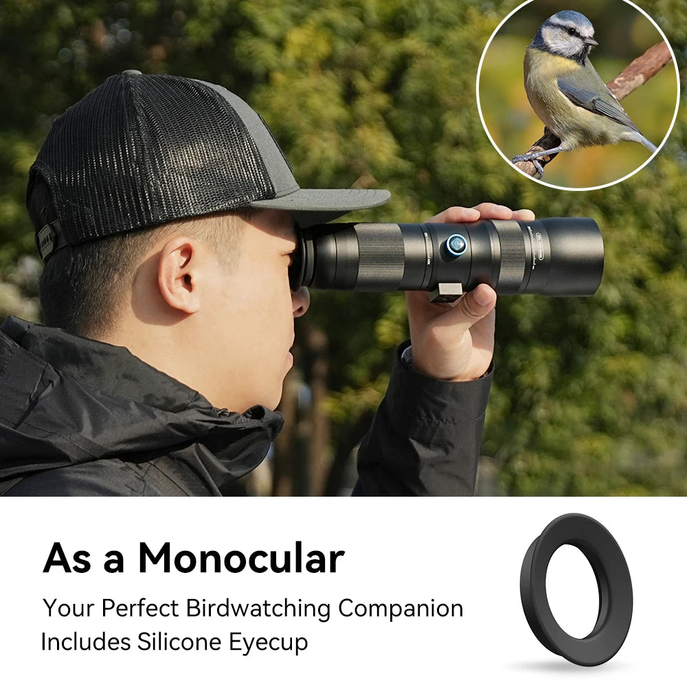 20X to 60X Mobile Phone Telephoto Zoom Lens with Metal Tripod
