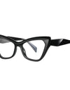 Optical Prescription Computer Blue Blocking Eyeglasses Anti-Blue Light Cat-Eye Frames Customizable Reading Women