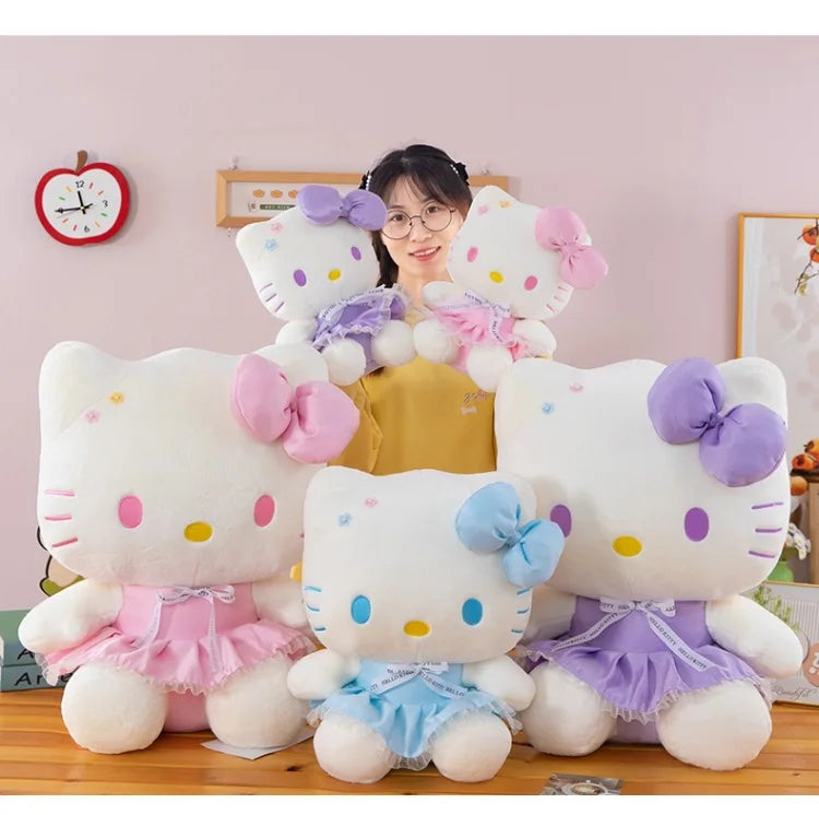 Princess Dress Cat Character Plush Stuffed Doll Toy