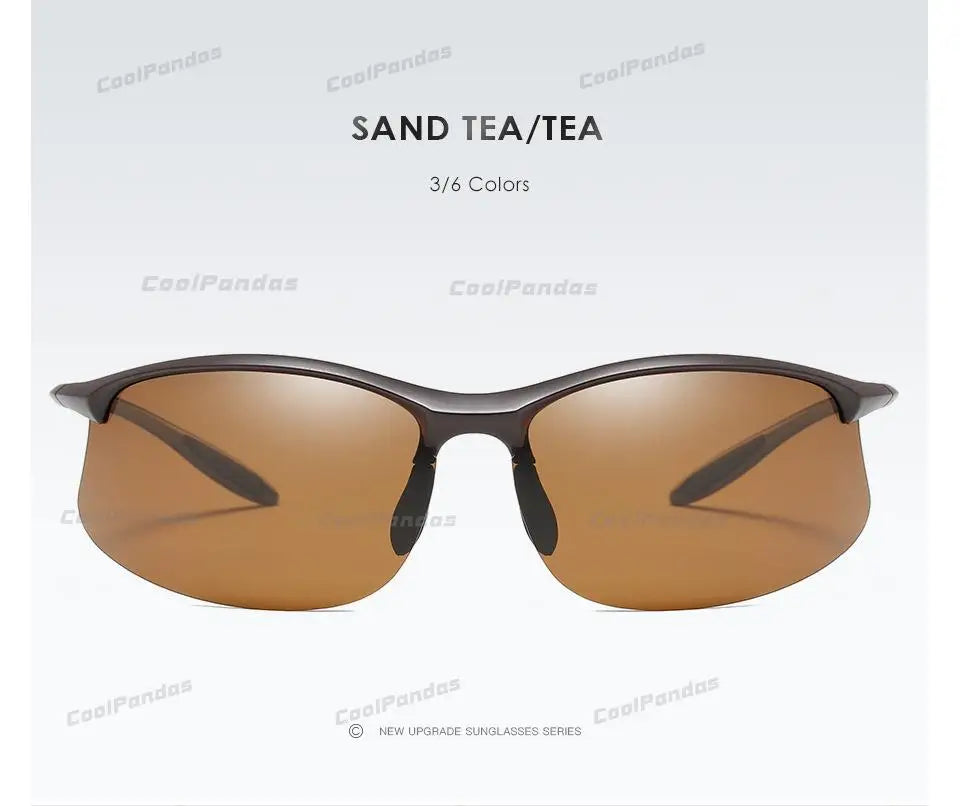Ultra Light TR90 Polarized Military Style UV400 Driving Sunglasses for Men Women