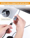 USB Extension Cable USB 3.0 Extender Cable for Keyboard TV PS4 Xbo One SSD USB3.0 to Extender Data Cord Mini USB Extension Cable