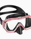 Snorkel Mask 3 Windows Panoramic Wide View HD Three-Lens Adjustable Scuba Snorkeling Swimming Diving For Adults and Kids