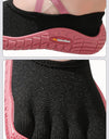 lace up five finger split toe shoes