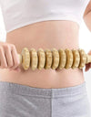 1 PCS Wood Massage Roller Trigger Points Home Gym Manual Wooden Fascia Massage Roller for Release Cellulite Sore Muscle Blasting