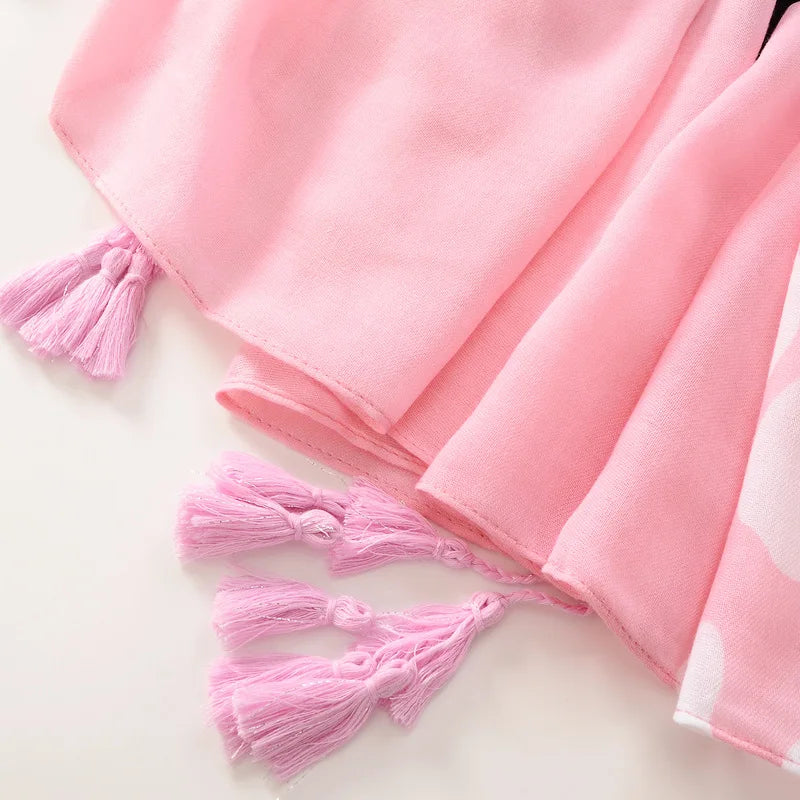 Spring Scarf Pink Blue Floral Paisley Printed Scarves Women Lady Girl Cotton Linen Bohemian Scarf For Summer Beach Shawl Bandana