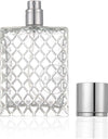 100ml 3.4 Oz Empty Refillable Spray Perfume Bottle Cosmetic Fine Mist Atomizer Portabe Glass Essential Oil Container for Travel