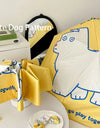 An outdoor travel umbrella with dog prints, mini sun umbrella, sun protection and UV protection