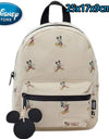 Disney Cartoon Backpack Women's Mickey Mouse Donald Duck Pattern Student School Bag Large Capacity Backpack Girls Shoulder Bag