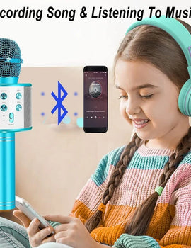 Fun Toys for 4-15 Year Old Girls, Handheld Karaoke Microphone for  Birthday Xmas Gifts for 8 9 10 11 Years Old Boys Girl