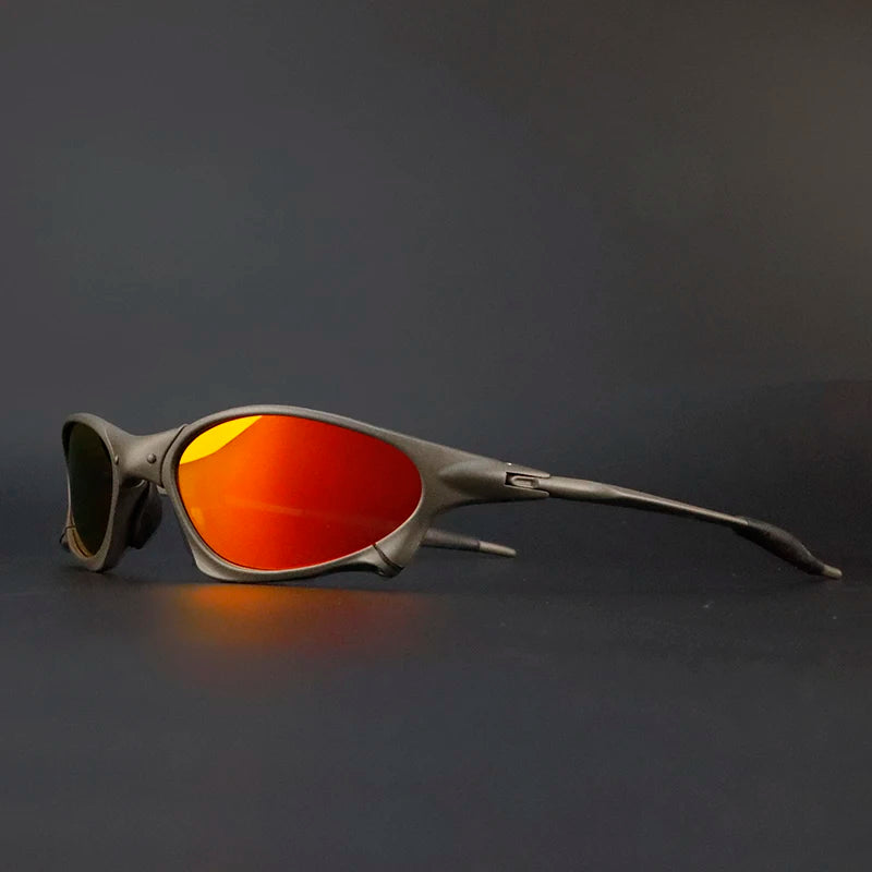 Polarized Metal Cycling Sunglasses UV400 Riding Eyewear