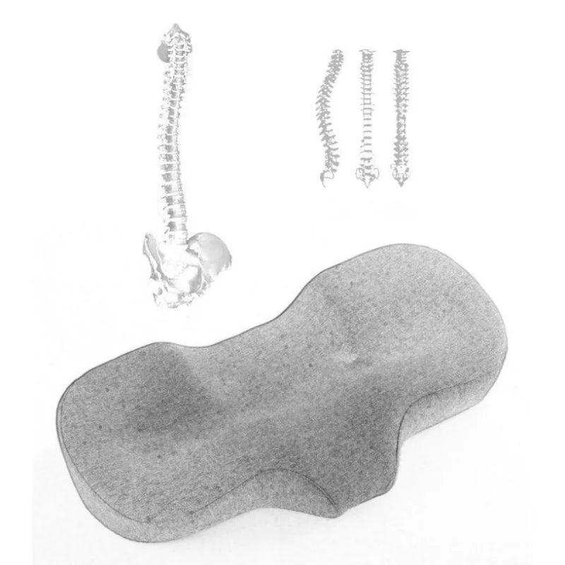 Memory Sponge Sleeping Pillow Cervical Traction Massage Pillow Ergonomic Concave Pillow Headrest Stop Snoring