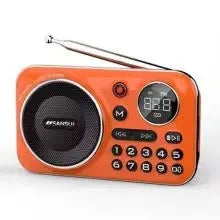 SANSUI F21 Mini Bluetooth Speaker FM Radio 70MHz-108MHz Supports FLAC APE TF Card Outdoor USB Music Box Player Recording Device