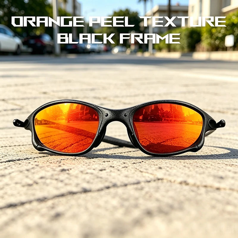 Polarized Metal Sport Cycling Sunglasses