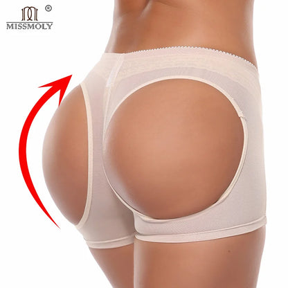 Women Butt Lifter Panties See Through Hip Shaper Shorts Party Tummy Control Slimming Underwear Seamless Binders