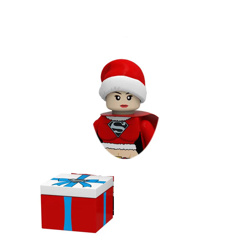 Movie Christmas Halloween Assemble Building Blocks Brick Mini Action Figure Character Figurine Brick Toys Birthday Gift