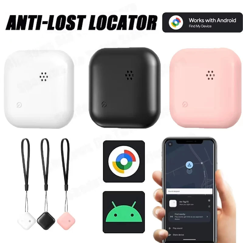 Global Position Systm Tracker Locator Google Mini Finder Android Find My Devices Anti Lost Bluetooth Portable Smart Tag For Car Elderly Pet Wallet