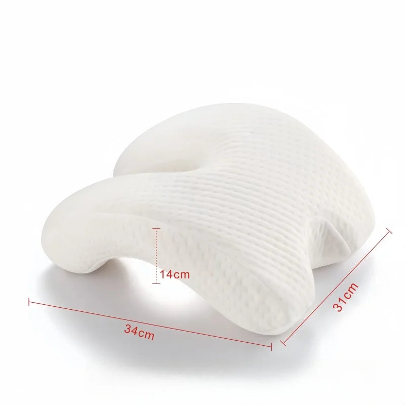 Couple Memory Foam Pillow U-Shaped Curved Arch Pillows Ergonomic Sleeping Pillows Portable Travel Neck Pillow Leg Pillow