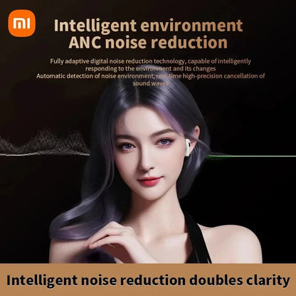 Xiaomi Tour Pro6 ANC Wireless Earbuds LED Screen Noise Cancelling Bluetooth Headphones Sports earphones With Mic For Android iOS