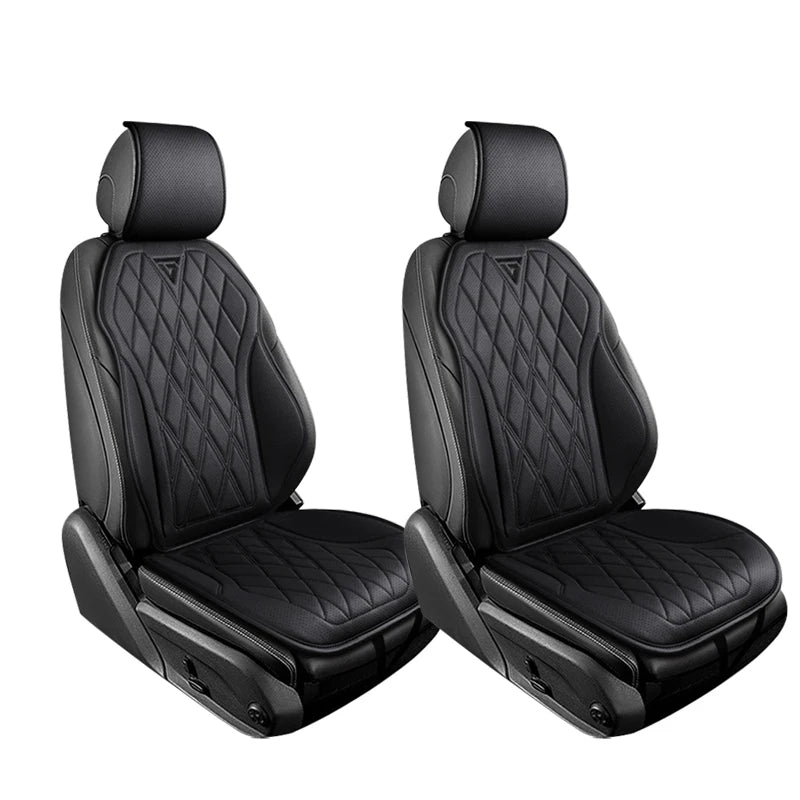 Universal Car Seat Cushion Nappa Leather Breathable Car Seat Covers Comfortable Four Seasons Auto Seat Protector Car Chair Pads
