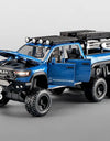 ﻿1:32 Dodge Tyrannosaurus Rex RAM 1500 TRX 6*6 Warlord Alloy Miniature Car Diecast Metal Scale Model Sound ＆ Light Toy Car