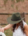 Western Cowboy Hat Versatile Comfortable Roll up Casual Cosplay with Buckle Belt