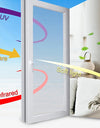 One Way Mirror Window Film Privacy Sun Blocking Glass Sticker Heat Control Reflective Film Self Adhesive Window Tint Multi-size