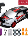 2.4G Drift Rc Car 4WD RC Drift Car Toy Remote Control GTR Model AE86 Vehicle Car RC Racing Car Toy for Children Christmas Gifts