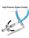 Grease Gun Coupler 10000 PSI NPTI/8 High Pressure Grease Nozzle Oil Pump Car Syringe Lubricant Tip Repair Accessories Lubricant