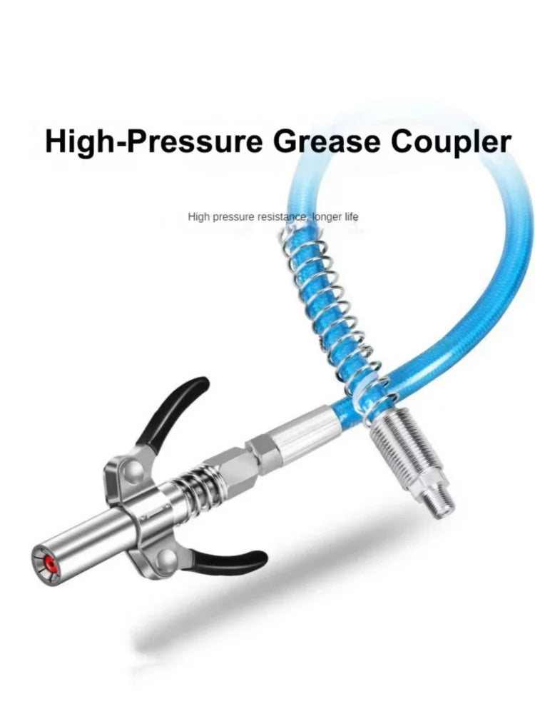 Grease  Coupler 10000 PSI NPTI/8 High Pressure Grease Nozzle Oil Pump Car Syringe Lubricant Tip Repair Accessories Lubricant