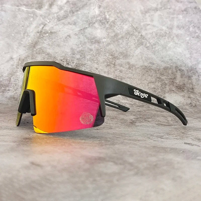 Photochromic Sports Bicycle Sunglasses UV400 Cycling Eyewear