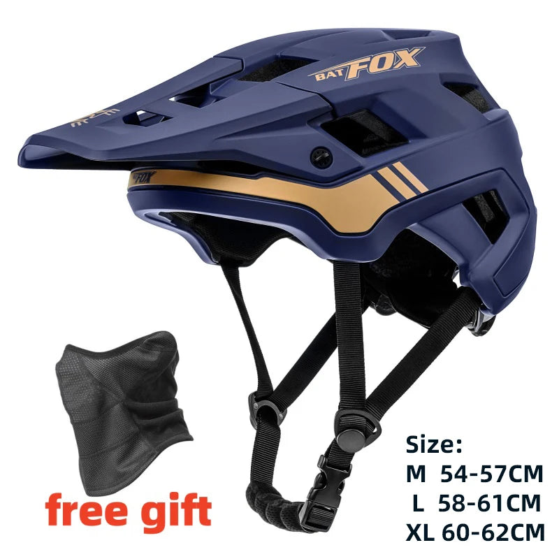 MTB Cycling Helmet With Adjustable Fit And Removable Padding