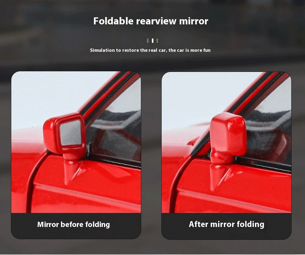 1:24 M3 E30 IM Alloy Miniature Car Diecast Metal Model Collection Hobbies Birthday Present With Friend Decoration Classic Car GT