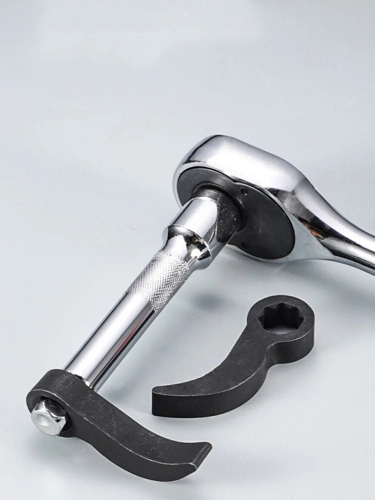 Tool Crowbar Adapter Head 1/2 Inch Drive Ratchet or Open End Wrench Suitable for Your Toolbox DIY Tools Axle Shaft Removal