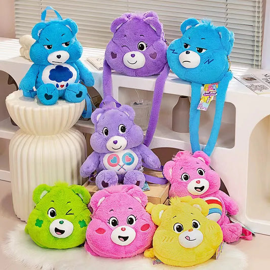 Kawaii Plush Bear Backpack Soft Shoulder Bag