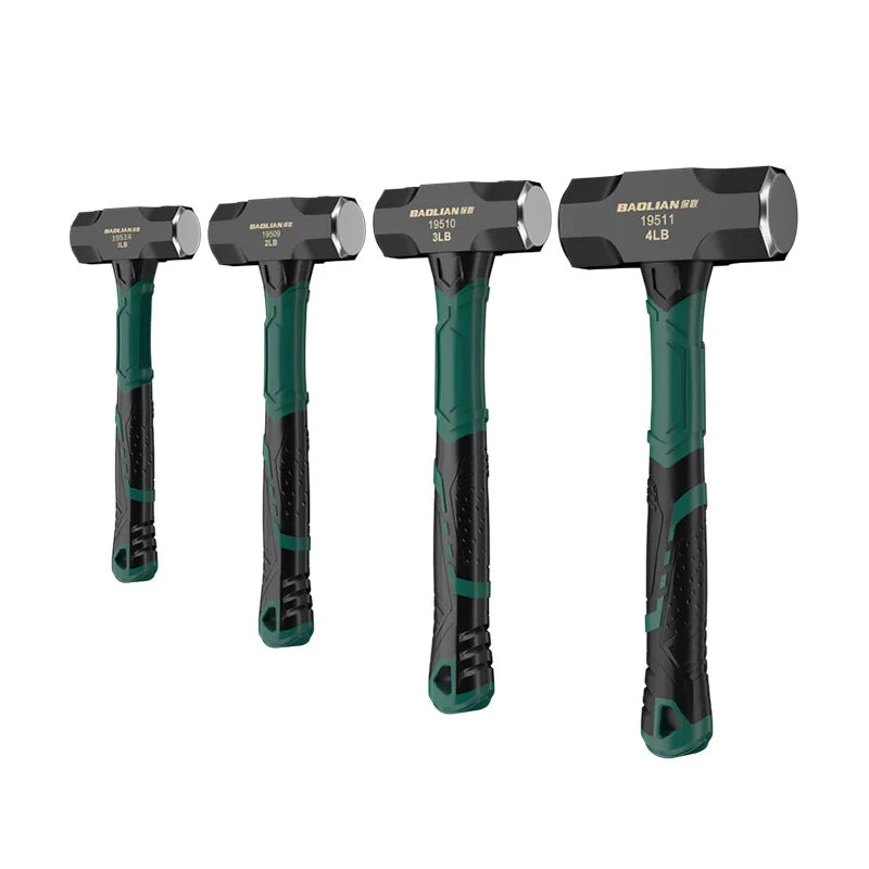 Antirust High Carbon Octagonal Hammer Solid and Multifunctional Household Wall Demolition Woodworking Sledge Hammer Hand Tools
