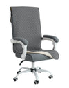 Office Chair Cover Anti-slip Long Boss Office Chairs Pad 1piece with Elastic Strap Swivel Computer Dust Armchair Slipcover