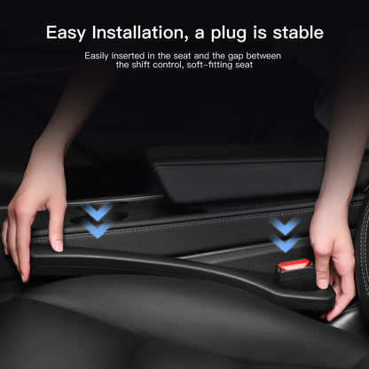 For Tesla Car Seat Gap Filler Side Seam Plug Strip Styling Seat Gap Leak-proof Filling Strip Interior Decoration Supplies