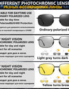 Photochromic Polarized Foldable Sunglasses for Men