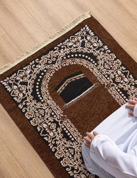 Muslim Prayer Mat Portable Islamic Janamaz for Travel Daily Salah Compact Foldable  Muslim Prayer Rug for Men Women